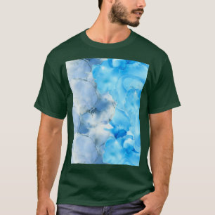 Camiseta Azul brillante mínimo