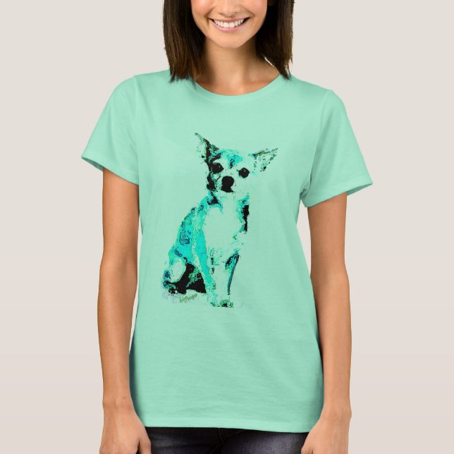 Camiseta azul Chiwawa (Anverso)