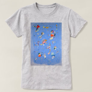 Camiseta Azul Cielo Kandinsky