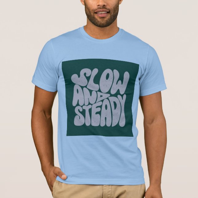 Camiseta azul cielo 👕 mangas cortas (Anverso)