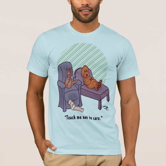 Camiseta azul clara de los grandes perdedores (Anverso)