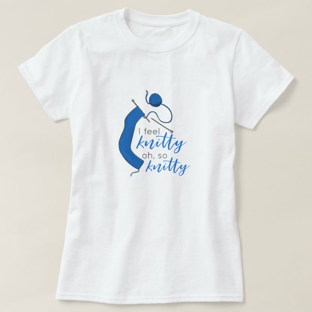 Camiseta Azul Claro Siento Que Es De Poca Calidad (Diseño del anverso)