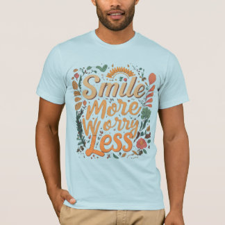 Camiseta azul claro y elegante