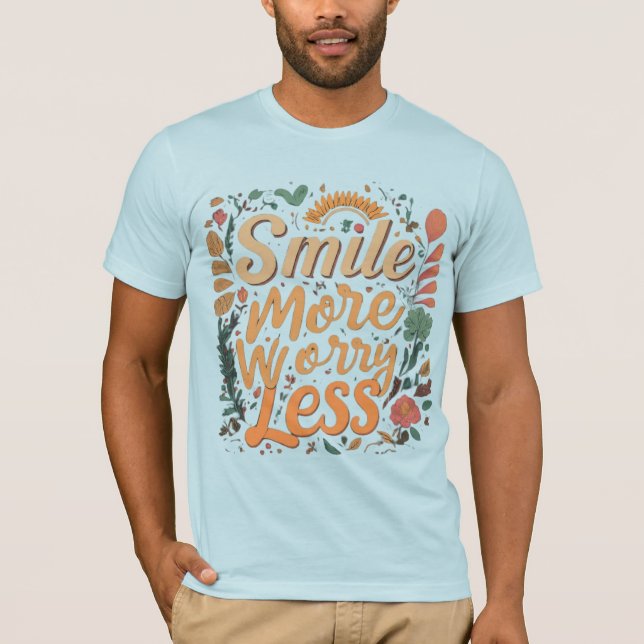 Camiseta azul claro y elegante (Anverso)