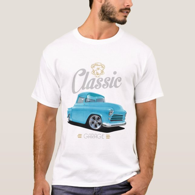 Camiseta Azul clásico 56 (Anverso)