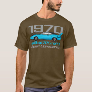 Camiseta Azul corporativo de 1970