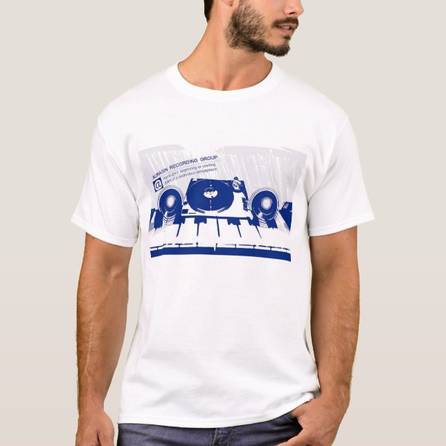 Camiseta Azul de Auragin (Anverso)