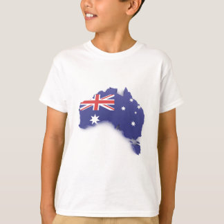 Camiseta Azul de Australia
