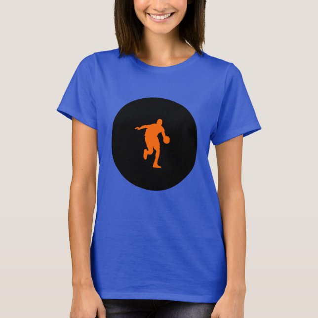 CAMISETA AZUL DE BASKETBALL (Anverso)