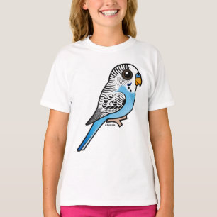 Camiseta Azul de Birdorable Budgie