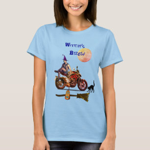 Camiseta Azul de bruma de mano