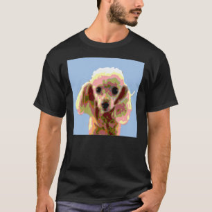 Camiseta Azul de cangrejo blanco