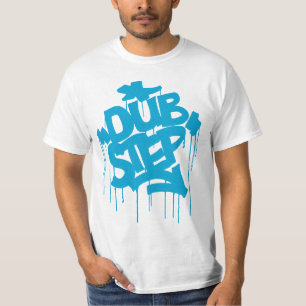 Camiseta Azul de cielo de Dubstep FatCap
