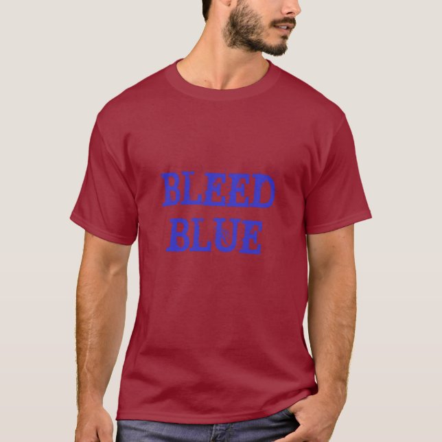 CAMISETA AZUL DE CORRIMIENTO (Anverso)