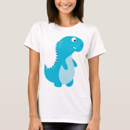 Camiseta azul de Dino