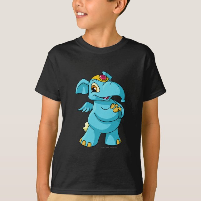 Camiseta Azul de Elephante (Anverso)