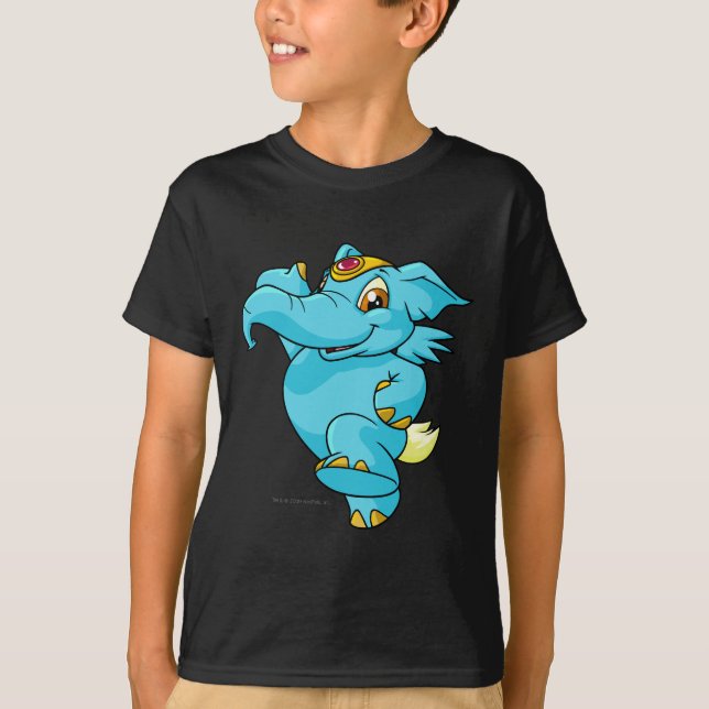 Camiseta Azul de Elephante (Anverso)