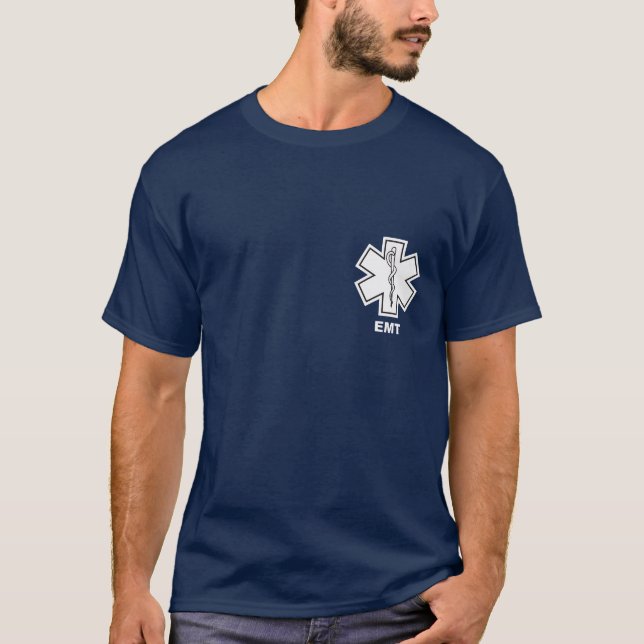 Camiseta Azul de EMT (Anverso)