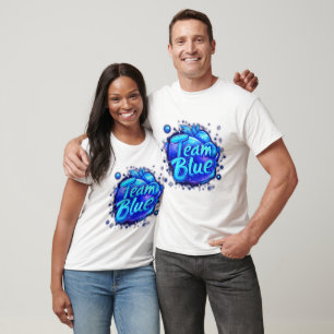 Camiseta Azul de equipo