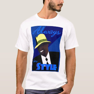 Camiseta azul de "FEDORA"