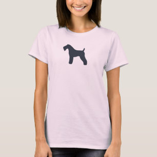 Camiseta Azul de Kerry Terrier