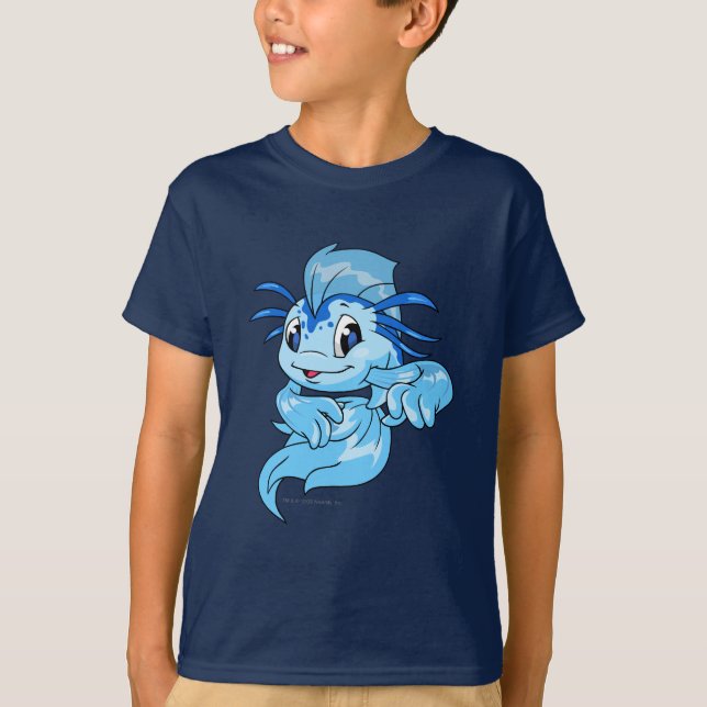 Camiseta Azul de Koi (Anverso)