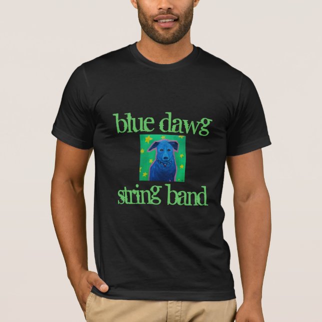 Camiseta AZUL de la BANDA de SECUENCIA de DAWG (Anverso)