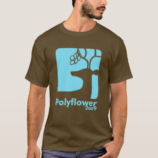 Camiseta Azul de la cerveza de los ciervos - Polyflower