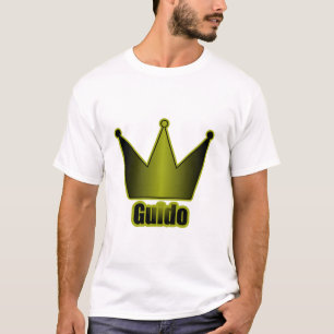 Camiseta Azul de la corona de Guido
