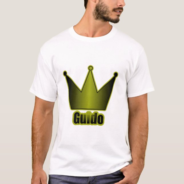 Camiseta Azul de la corona de Guido (Anverso)