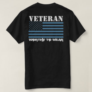 Camiseta AZUL DE LA FUERZA AÉREA DE LA Bandera DE EE. UU. -