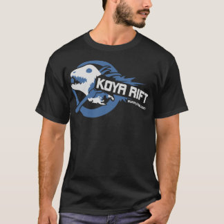 Camiseta Azul de la grieta de Koya (G2) (oscuridad)