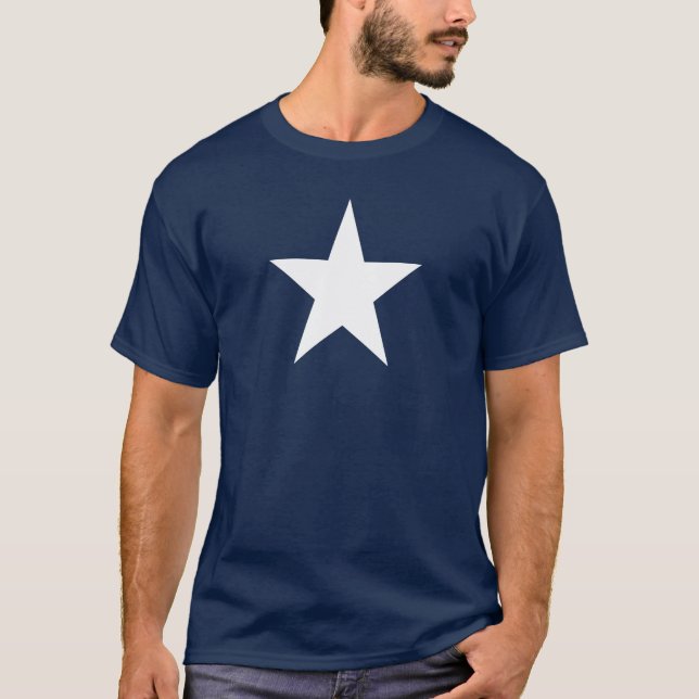 Camiseta azul de la Marina de Guerra de la Estrell (Anverso)