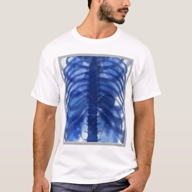 Camiseta Azul de la radiografía (Anverso)