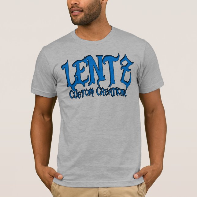 Camiseta Azul de LCC (Anverso)