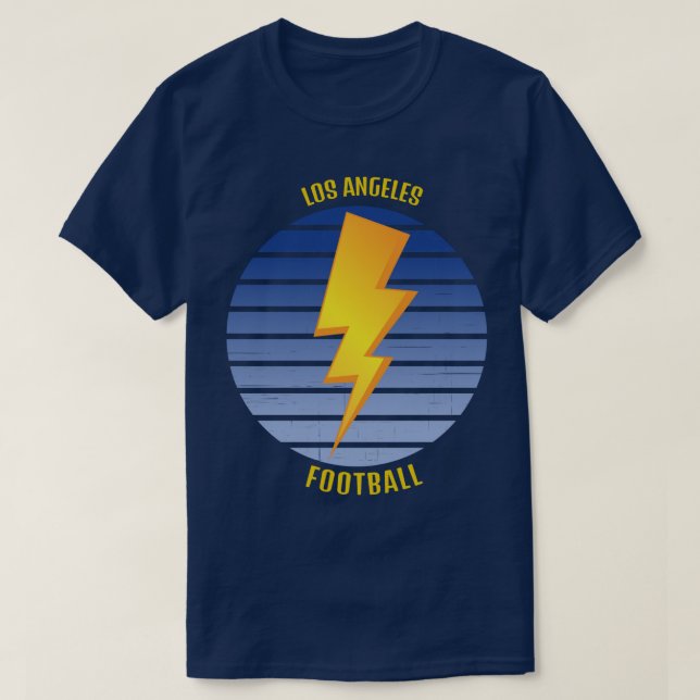 Camiseta Azul de Los Ángeles (Diseño del anverso)