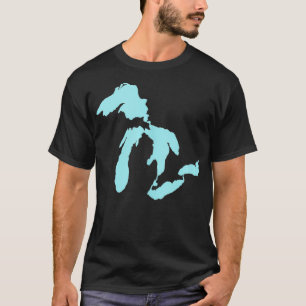 Camiseta Azul de los Grandes Lagos