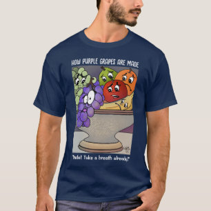 Camiseta azul de los hombres ya respira