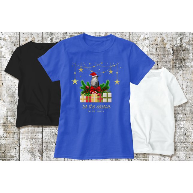 Camiseta "azul" de los Navidades Hummingbird (Subido por el creador)
