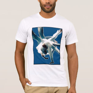 Camiseta azul de los sem mao del au