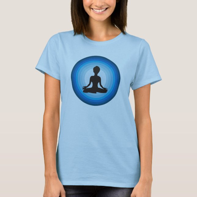 Camiseta Azul de Lotus (Anverso)