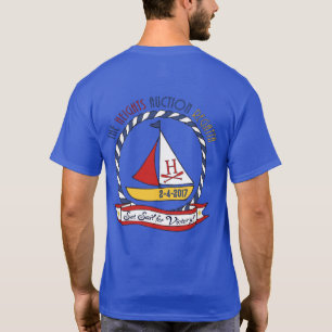 Camiseta azul de manga corta del Regatta de las