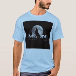 Camiseta azul de media manga
