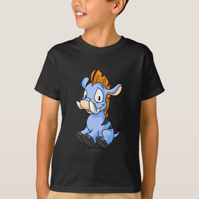 Camiseta Azul de Moehog (Anverso)
