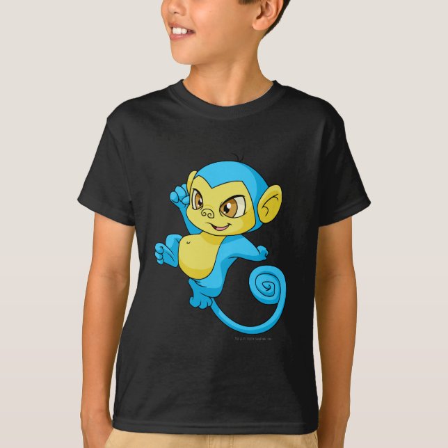 Camiseta Azul de Mynci (Anverso)