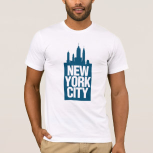 Camiseta Azul de Nueva York