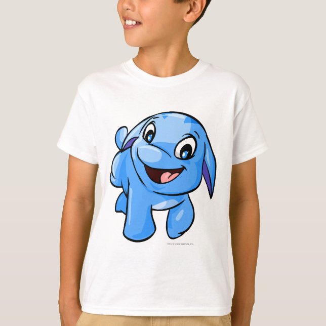 Camiseta Azul de Poogle (Anverso)
