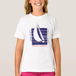 Camiseta azul de Square_UpDown Wellington del