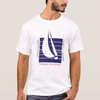 Camiseta azul de Square_UpDown Wellington del
