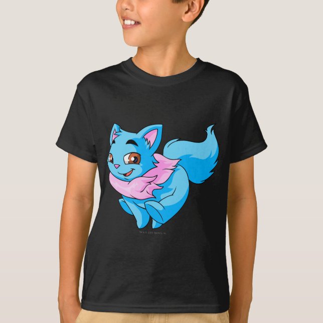 Camiseta Azul de Wocky (Anverso)